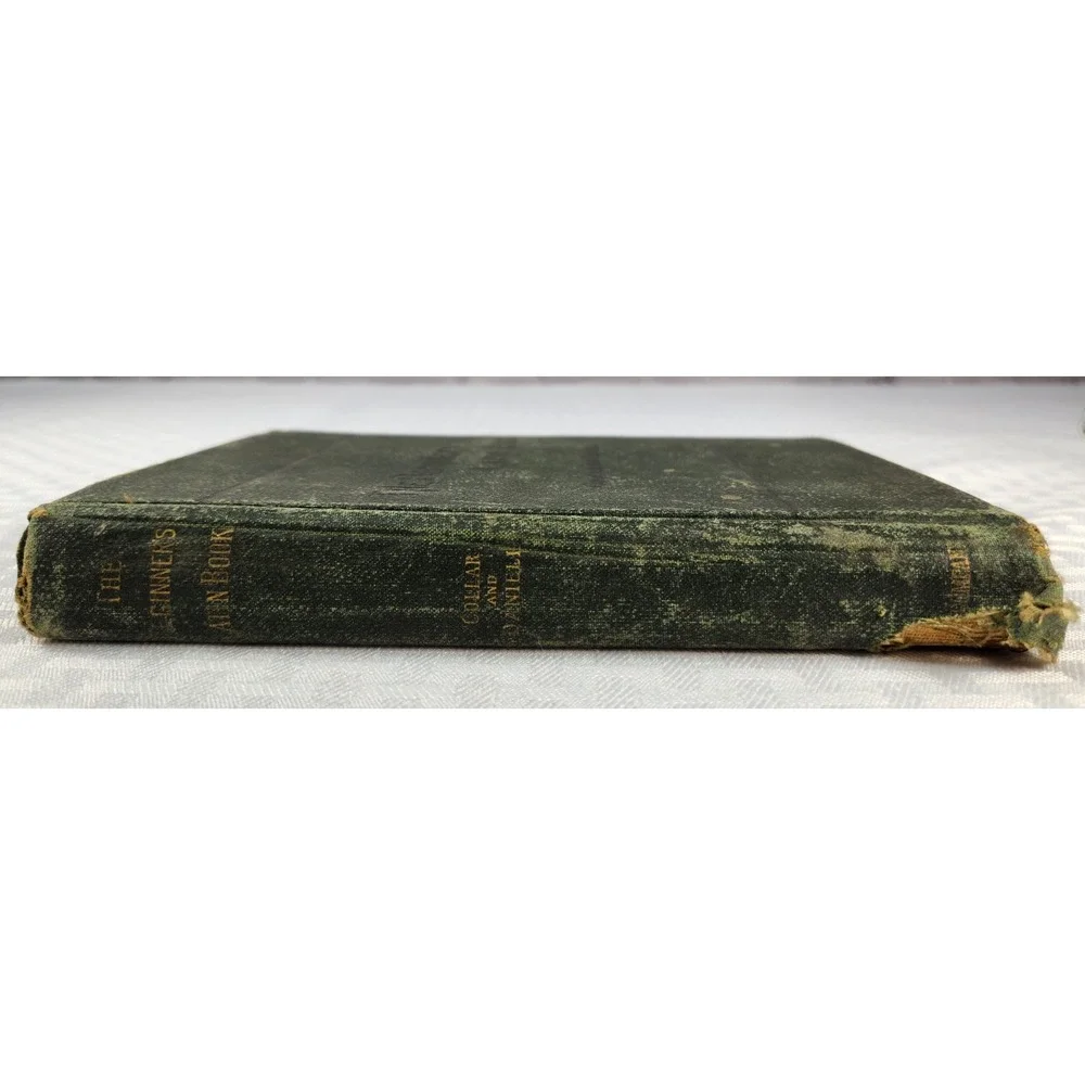 Antique 1893 THE BEGINNER'S LATIN BOOK William Collar M Grant Daniell Hardcover
